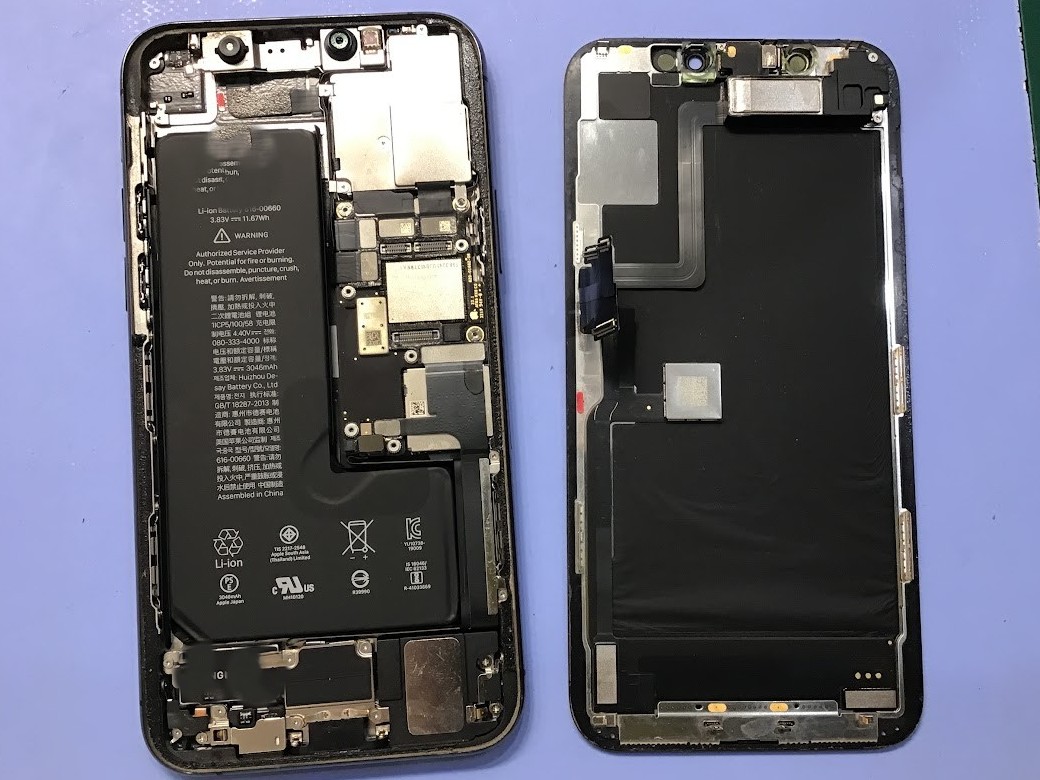 iPhone11Proのバッテリー交換ならデータそのまま修理可能なスマホ修理工房西八王子店へ！